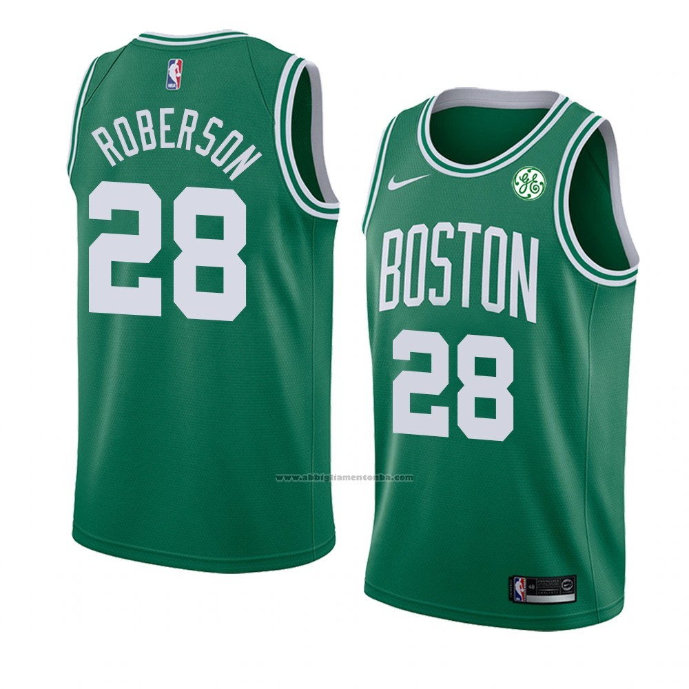 Camiseta Boston Celtics Jeff Roberson #28 Icon 2018 Verde | www ...