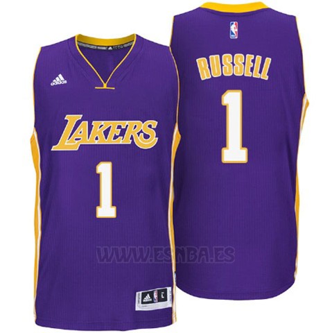 camiseta lakers violeta